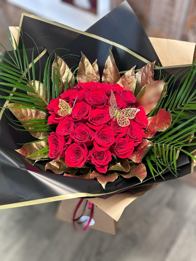 You’re One In A Million 24 Rose Luxury Handtied